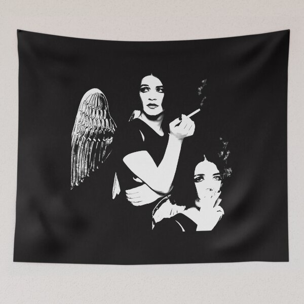 Item preview, No Background Seamless Placebo Brian Molko Angel designed and sold by Debbieruitt.