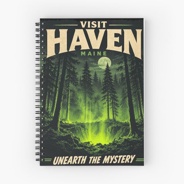 Item preview, Visit Haven Retro Poster designed and sold by Fictional Ink Society.