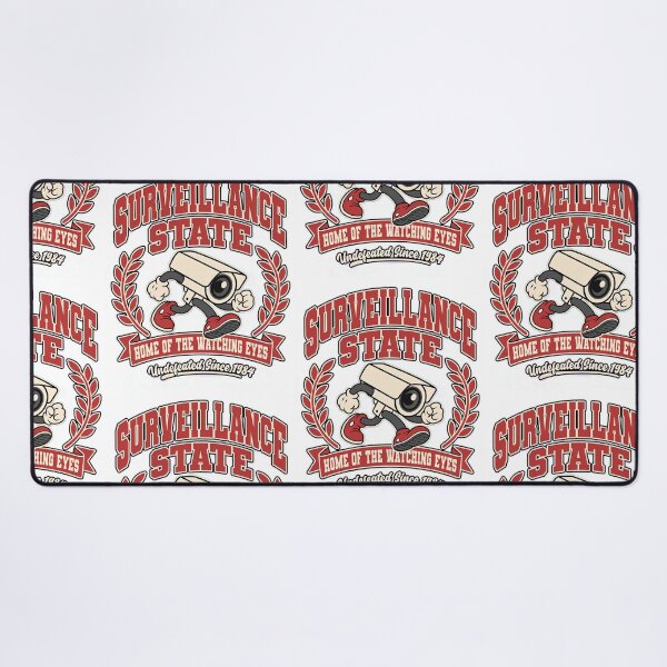 Item preview, Surveillance State Undefeated Since 1984 Vintage CCTV Mascot Graphic designed and sold by LunaBeautiful.