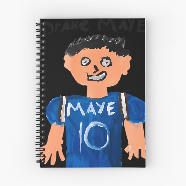 Item preview, Drake Maye Hand Drawn Painting  designed and sold by ShopPablo.