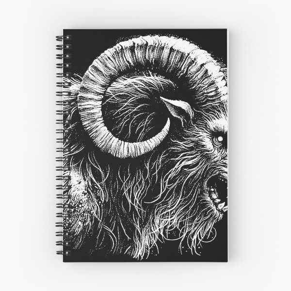 Item preview, Dark Art Capricorn Goat Head Baphomet Occult designed and sold by MORSPECTIVE.