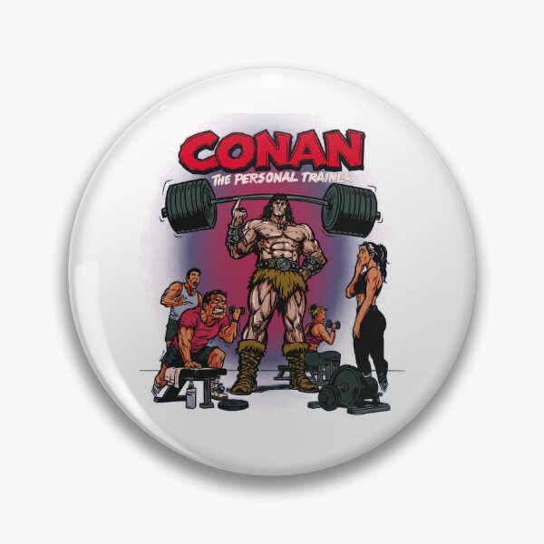 Item preview, The Barbarian Personal Trainer Funny Gym Workout Bodybuilding Graphic designed and sold by LunaBeautiful.