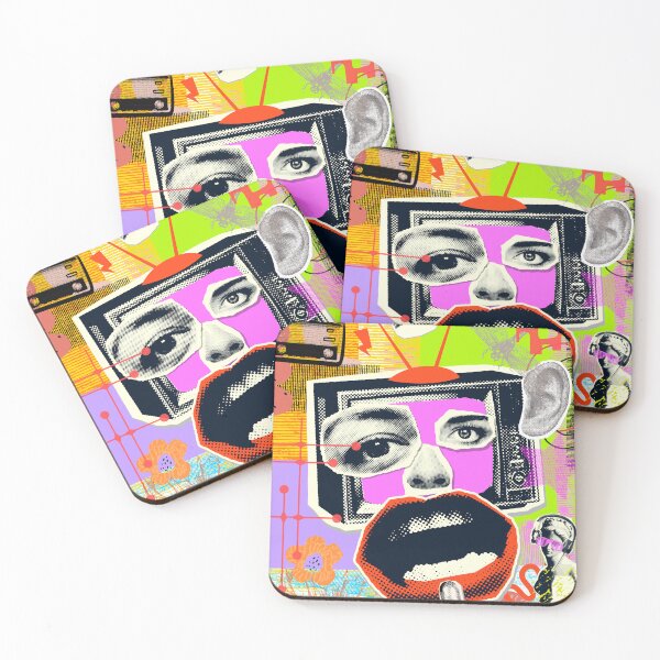 Item preview, Sensory Overload Collage designed and sold by PIXEL POP DESIGNS - Beyond the Norm!.