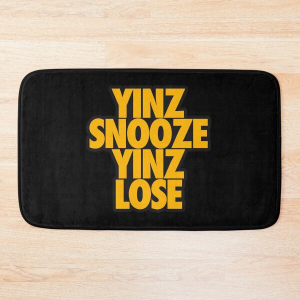 Item preview, YINZ SNOOZE YINZ LOSE designed and sold by crowbarr.