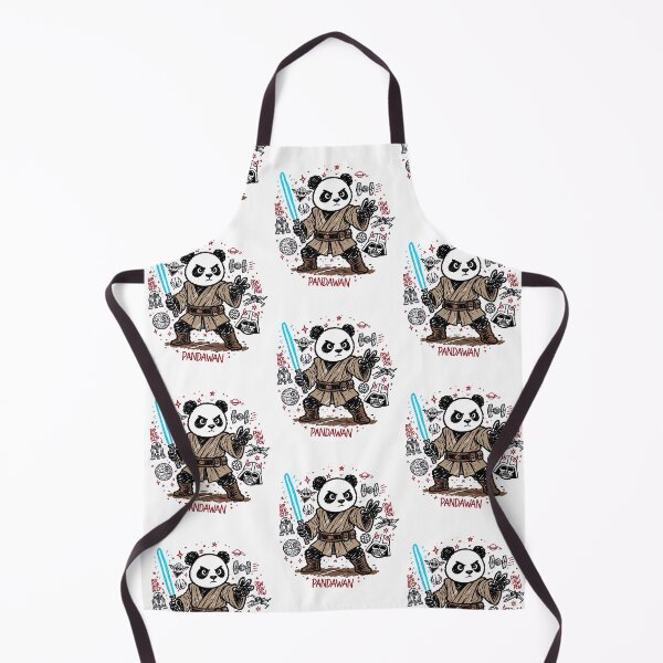 Item preview, Cute Space Panda Warrior Laser Sword Sci-Fi Cartoon Graphic designed and sold by LunaBeautiful.