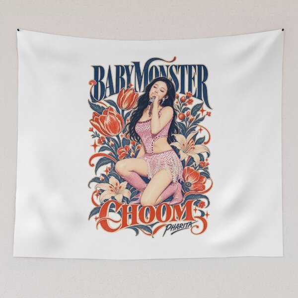 Item preview,  BABYMONSTER Pharita Choom Floral Art | Gift for Monstiez designed and sold by Valereekmerch.