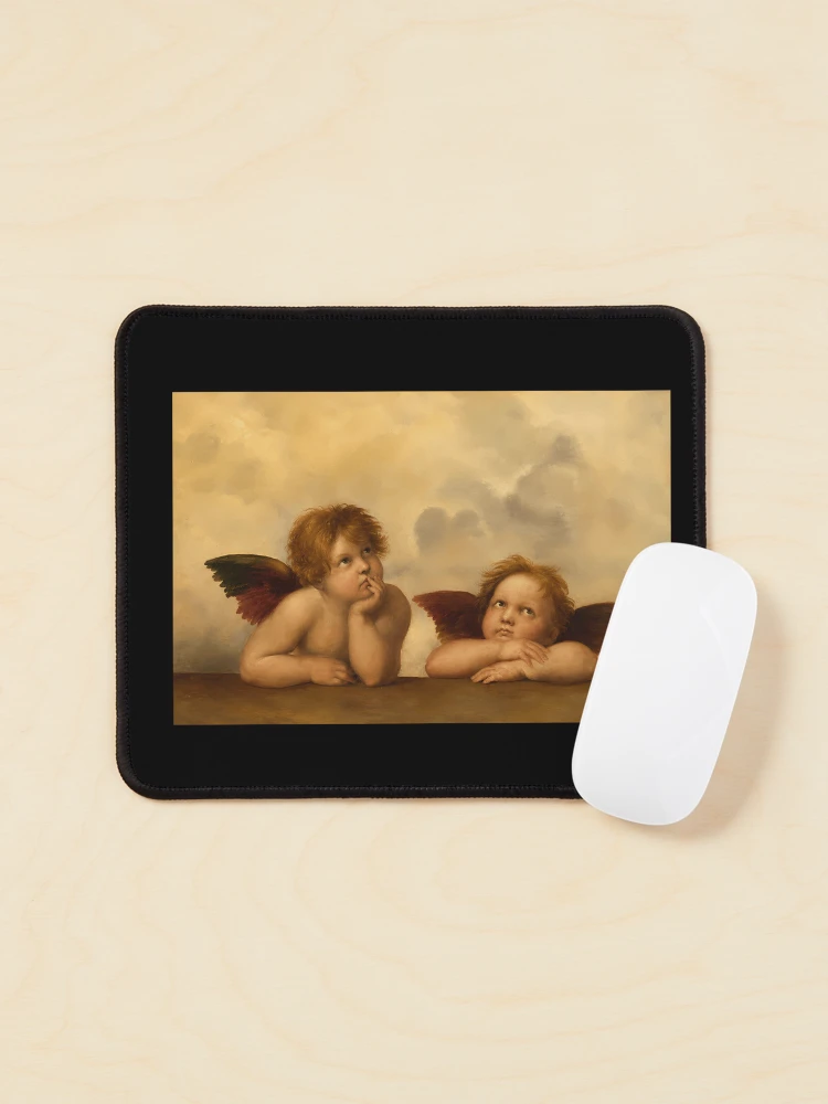 Thumbnail 1 of 5, Mouse Pad, Angels By Raphael Renaissance designed and sold by Boiledbrain-SP.