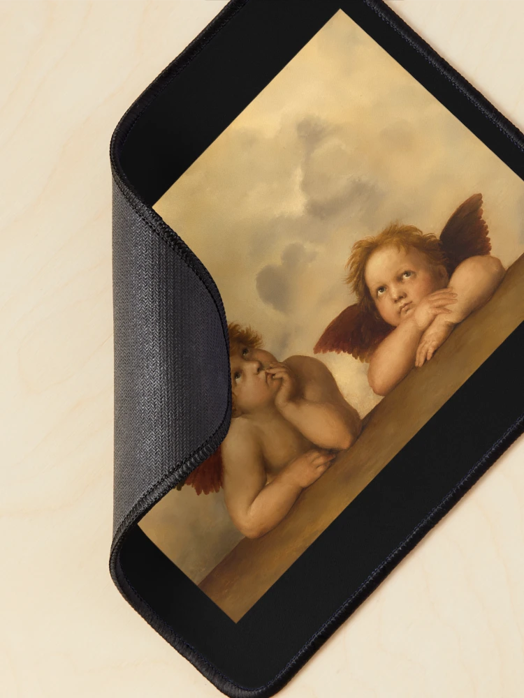 Thumbnail 2 of 5, Mouse Pad, Angels By Raphael Renaissance designed and sold by Boiledbrain-SP.