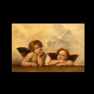 Artwork thumbnail, Angels By Raphael Renaissance by Boiledbrain-SP