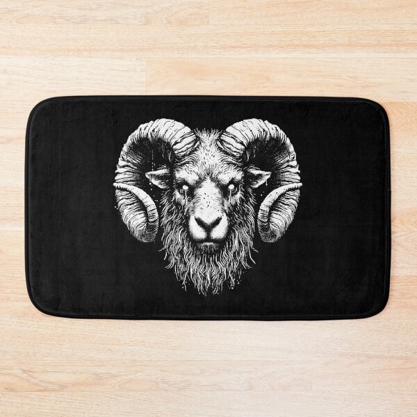 Item preview, Dark Art Aries Zodiac Goat Baphomet Occult designed and sold by MORSPECTIVE.