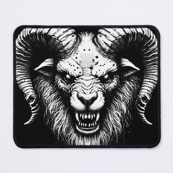 Item preview, Dark Art Aries Zodiac Goat Baphomet Occult designed and sold by MORSPECTIVE.