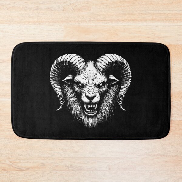 Item preview, Dark Art Aries Zodiac Goat Baphomet Occult designed and sold by MORSPECTIVE.
