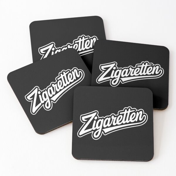 Item preview, Zigaretten Schriftzug | Raucher Lettering Typografie Retro Design Weiß designed and sold by LoFizzy.