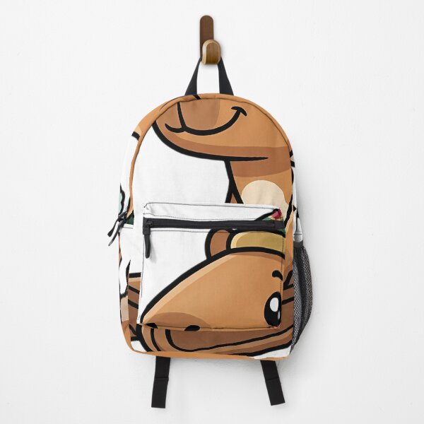 Item preview, Cute Capybara Pulling a Small Wooden Sled in the Snow designed and sold by pumsquare.