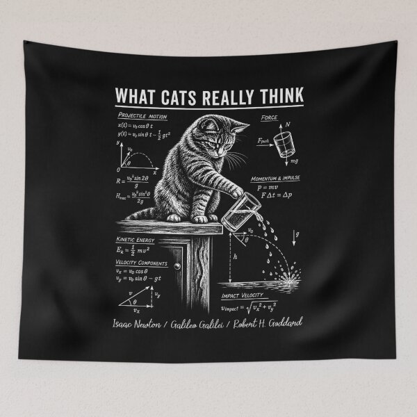 Item preview, What Cats Really Think  designed and sold by ellapaintcoast.