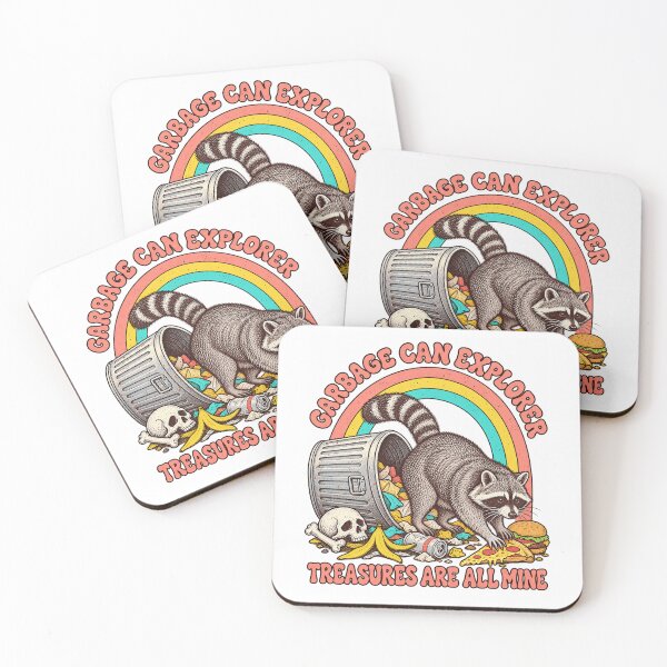 Item preview, Garbage Can Explorer Raccoon designed and sold by ZephyrCove.