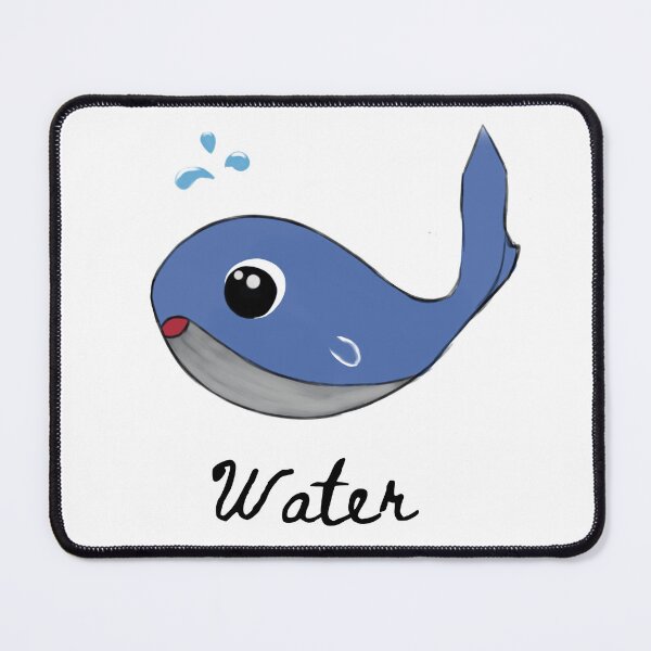 Item preview, Cute blue whale designed and sold by The Elements .
