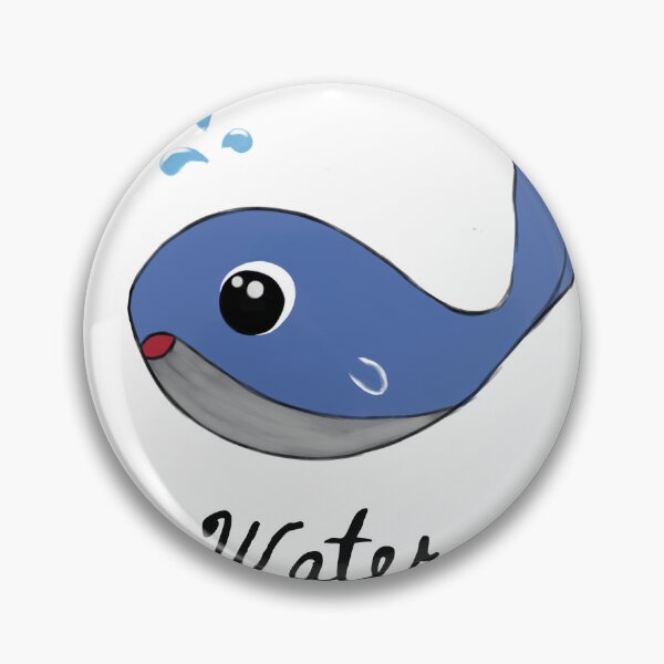 Item preview, Cute blue whale designed and sold by The Elements .