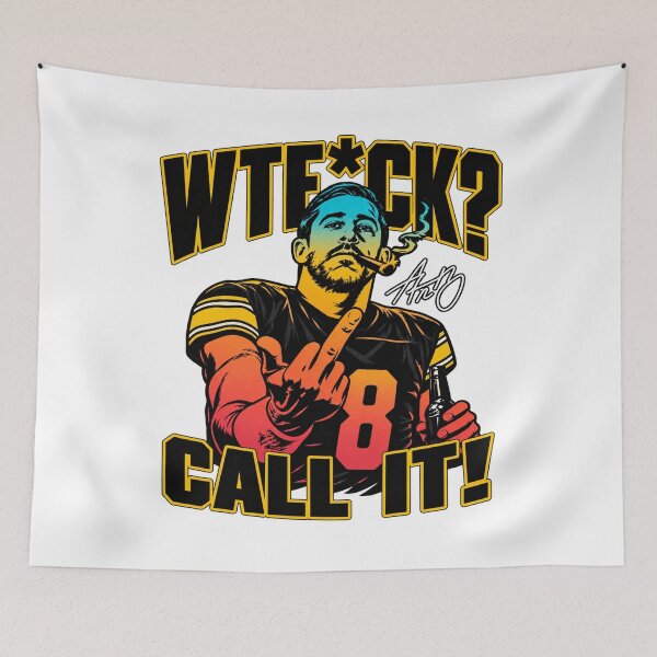 Item preview, Kenny Pickett WTF CK Lo llama chico malo gracioso designed and sold by BareCrack.