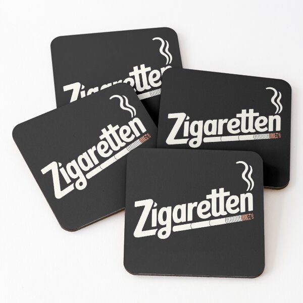 Item preview, Zigaretten Schriftzug | Raucher Lettering Typografie Retro Design Weiß designed and sold by LoFizzy.