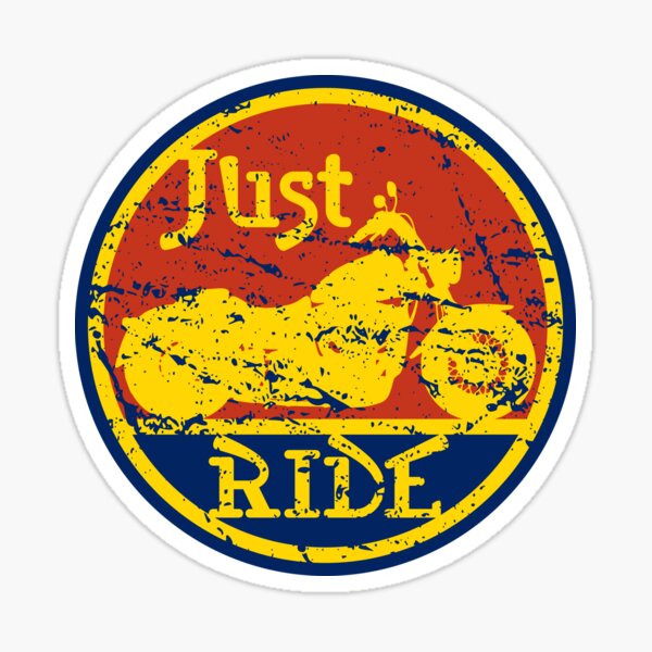 Just Ride (Motorcycle) Sticker