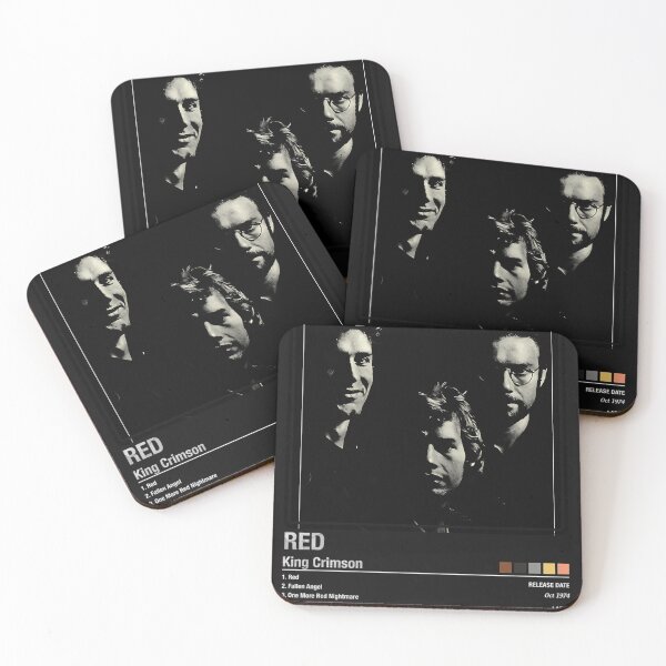 Item preview, King Crimson Red Album Cover designed and sold by Stephanieulton.