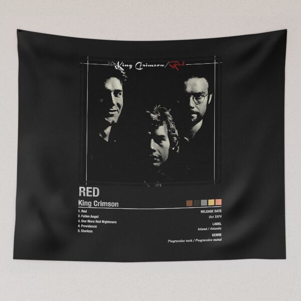 Item preview, King Crimson Red Album Cover designed and sold by Stephanieulton.