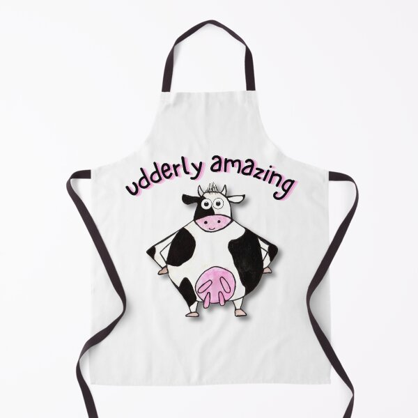 Item preview, udder forward cow with udderly amazing above picture designed and sold by weebeeproducts.