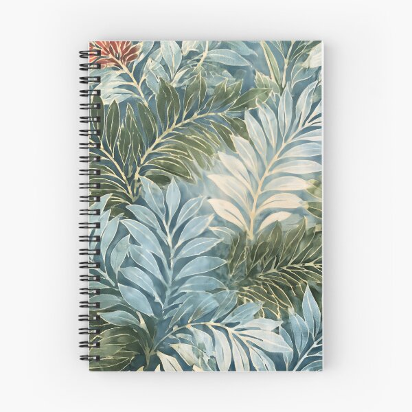 Item preview, Batik Eclectic Indigo Abstract Multi Leaves Pattern designed and sold by scicilysimonee.