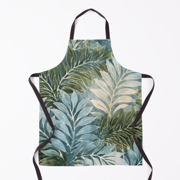 Item preview, Batik Eclectic Indigo Abstract Multi Leaves Pattern designed and sold by scicilysimonee.