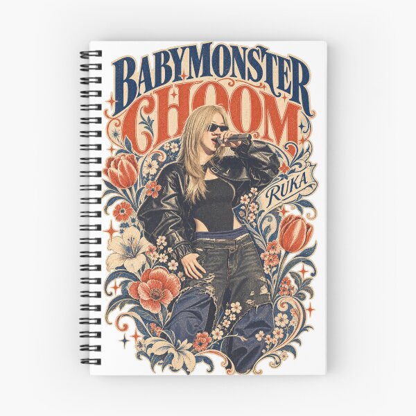 Artikelvorschau, BABYMONSTER Ruka Studio Choom Floral Concept | Geschenk für Monstiez entworfen und verkauft von Valereekmerch.