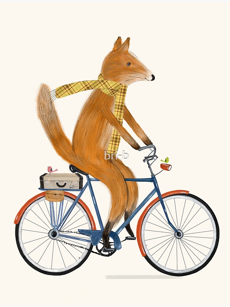 "Fuchs Fahrrad" Poster von brib Redbubble