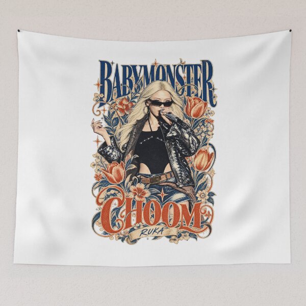 Item preview, BABYMONSTER Ruka Badass Art | Aesthetic Kpop designed and sold by Valereekmerch.