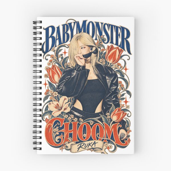 Artikelvorschau, Vintage Scroll BABYMONSTER Ruka Performance | Für Monstiez entworfen und verkauft von Valereekmerch.