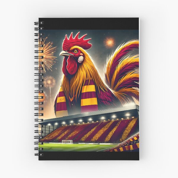 Item preview,  Bradford City Bantam Over Valley Parade Claret Amber Football designed and sold by AjdinZ.