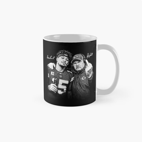 Item preview, Mahomes Andy Reid Middle Finger Football designed and sold by AjdinZ.