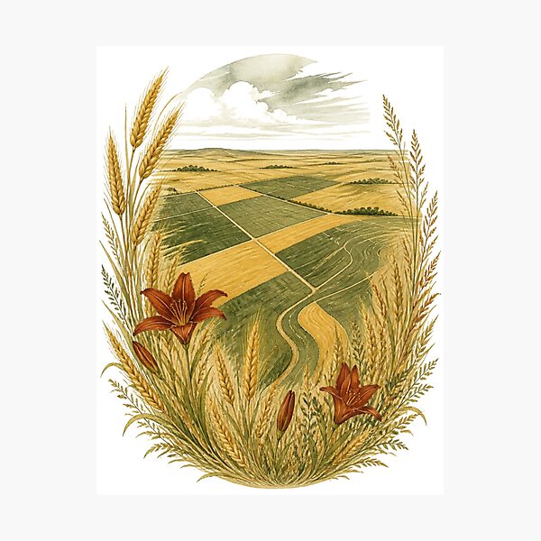 Item preview, Orgullo de la pradera designed and sold by Free Will Creative.