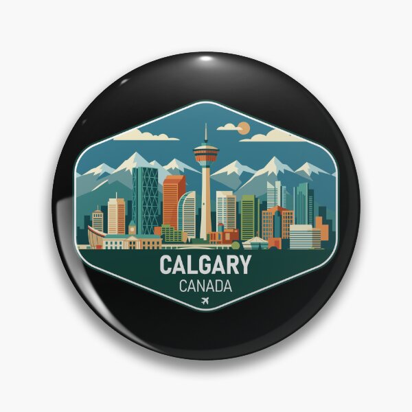 Item preview, Calgary Canada Travel Souvenir designed and sold by RareDeerArt.