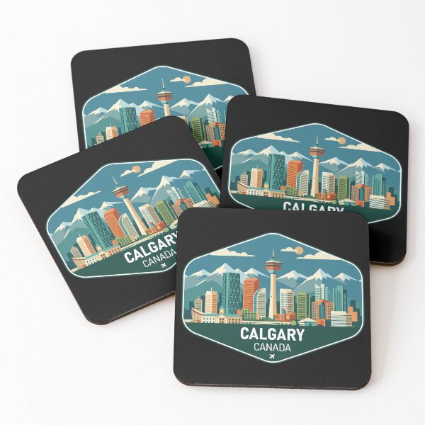 Item preview, Calgary Canada Travel Souvenir designed and sold by RareDeerArt.