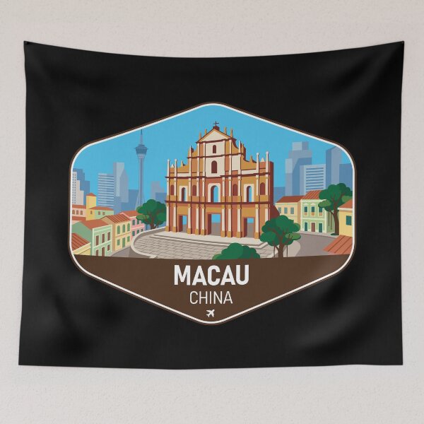 Item preview, Macau China Travel Souvenir designed and sold by RareDeerArt.