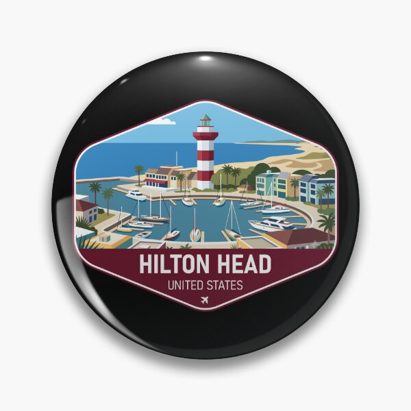 Item preview, Hilton Head United States Travel Souvenir designed and sold by RareDeerArt.