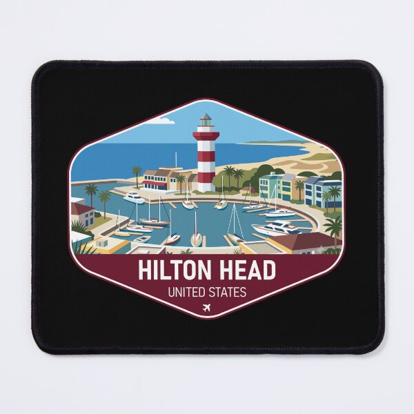 Item preview, Hilton Head United States Travel Souvenir designed and sold by RareDeerArt.