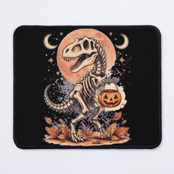 Item preview, Skeleton T-Rex Halloween Dinosaur Jack-O'-Lantern Pumpkin Bucket  designed and sold by Zizo-DR44.