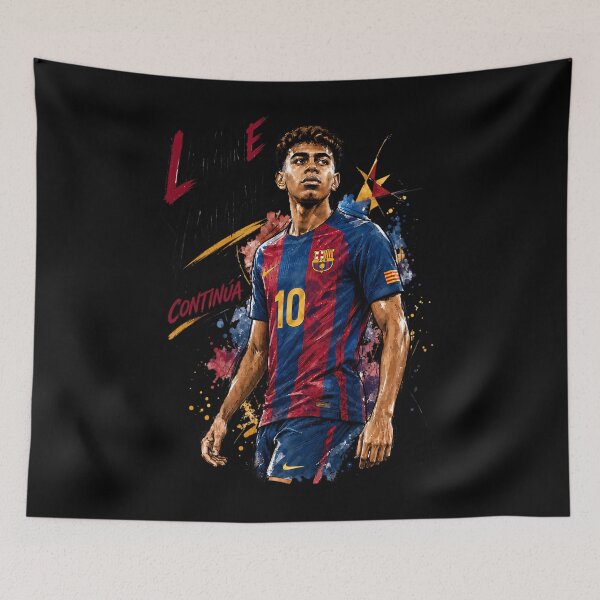 Item preview, Lamine Yamal Barcelona Number 10 Magic Continues designed and sold by DanijelBL.