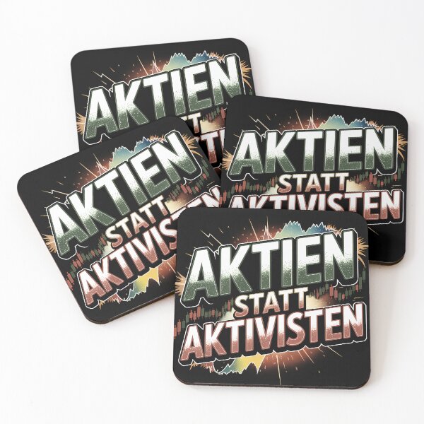 Item preview, Aktien statt Aktivisten — Lustiges Finanz-Design designed and sold by LoFizzy.