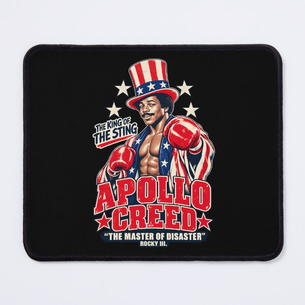 Item preview, Apollo Creed Vintage Patriotic Boxing Portrait designed and sold by melody-stiv.