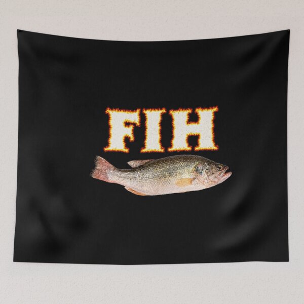 Item preview, Fih Funny Fish Meme designed and sold by ObukiLantara.