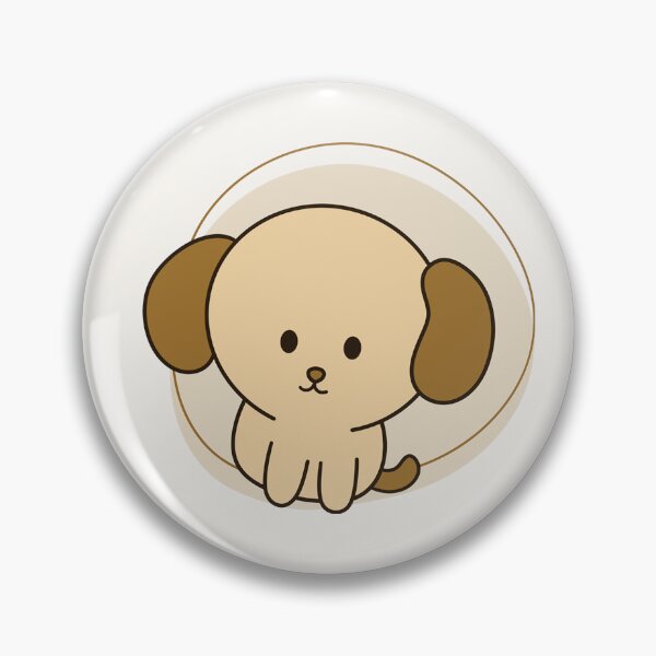 Item preview, Cute Minimalist Golden Puppy Dog Illustration designed and sold by Porpor Artwork.