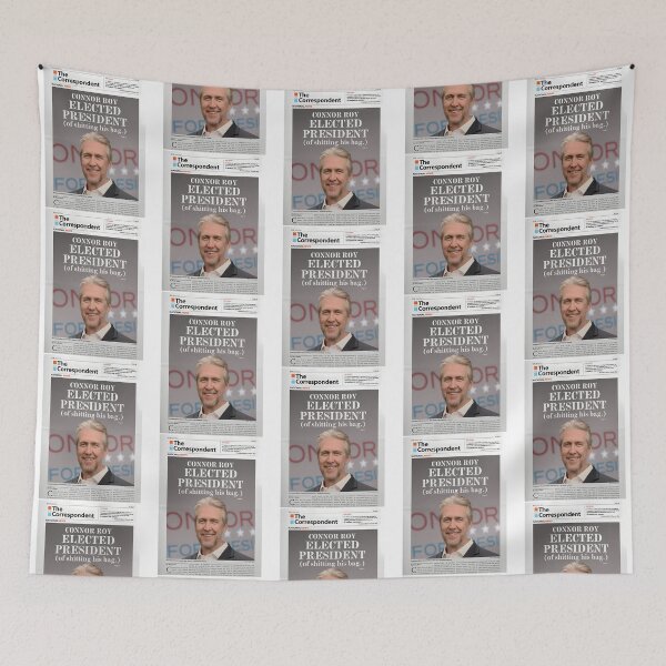 Item preview, Connor Roy Succession Newspaper Kendall Roy Birthday designed and sold by bridge-rnunn.