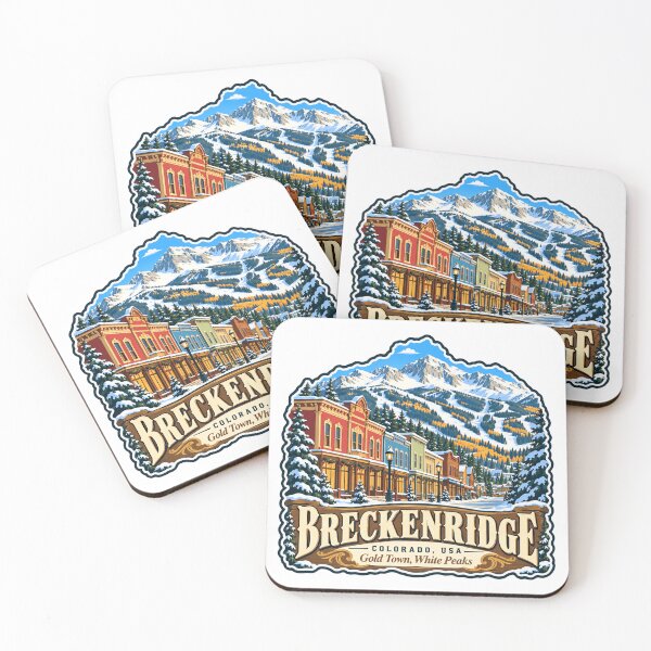 Item preview, Breckenridge Colorado USA Gold Town White Peaks Ski Mountain Travel designed and sold by NeedForParks.